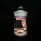 Alien Glow Jar Xenomorph Specimen Facehugger Embryo Jar with Led lamp Movie Prop Replica Home Decor Desktop Crafts Decoration