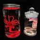 Alien Glow Jar Xenomorph Specimen Facehugger Embryo Jar with Led lamp Movie Prop Replica Home Decor Desktop Crafts Decoration