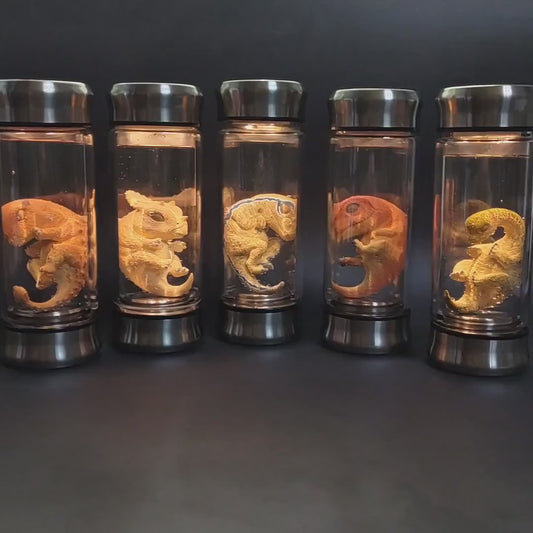 Led Dinosaur Embryon Jar Jurassic World Jurassic Park Velociraptor Blue Embryo Jar Movie Prop Replica