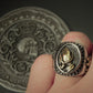 "Fortis fortuna adiuvat" Tattoo J. Wick Ring. Cross Continental Hotel. Blood oath marker gold Prayer coin Ring