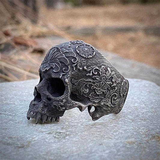 Skull Ring blood oath marker Day of the dead J. Wick El Día de Muertos