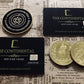 Continental Hotel Сoins and Сards Set. John Wick coin and card.  High Table Judge Coin. Cosplay Gold Coin. Adjudicator coin. Keanu