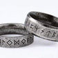 Odin Nordic Viking Amulet Rune Ring Norwegian Scandinavian 316L Stainless Steel Vikings Gothic Ring Men Ring Retro Punk Rock Ring Vintage