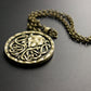 Necklace Antique Pendant Chain Bronze 925 Sterling silver plated