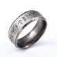 Odin Nordic Viking Amulet Rune Ring Norwegian Scandinavian 316L Stainless Steel Vikings Gothic Ring Men Ring Retro Punk Rock Ring Vintage