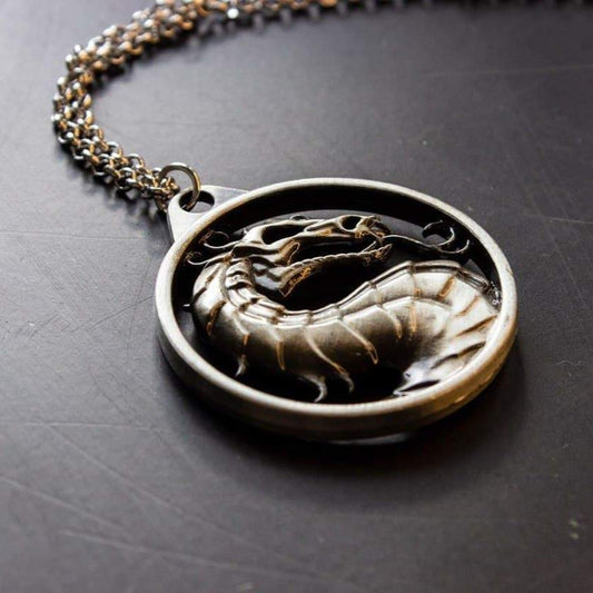 Logo pendant keychain necklace Scorpion Lin Kuei