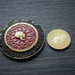 Arabic Blood oath marker Sofia John. Morocco Continental Hotel Gold coin. John